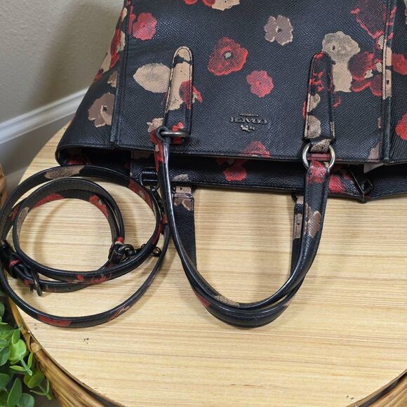 Coach Crosby Mini Leather Carryall with Mini Wallet - Picture 9 of 16